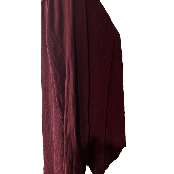 Michael Kors Women's Shirt Size Medium Red Ruffle Elastic Neck!!! - Picture 7 of 7